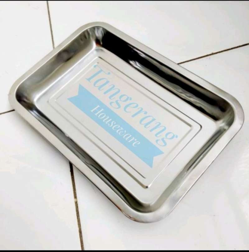 Nampan Baki Baking Tray Stainless Steel Uk 36