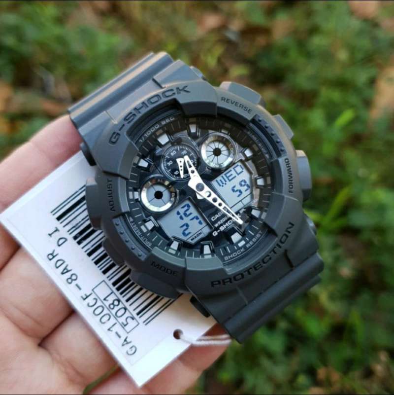Jual Jam tangan CASIO G SHOCK GA 100 Original, garansi resmi, box fullset  di Seller Spiritjam - Indonesia | Blibli