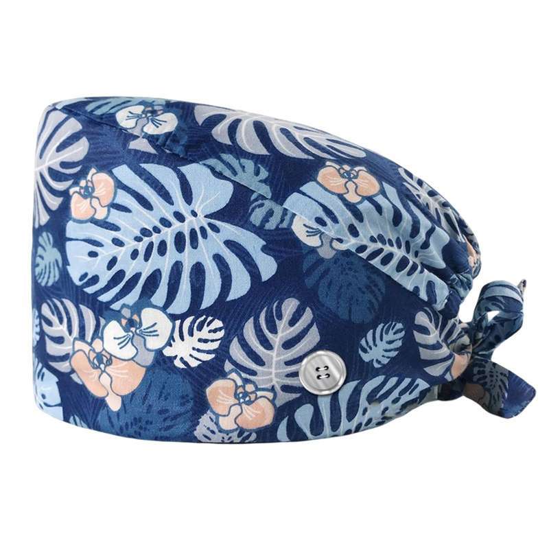 Promo Scrub Caps Cotton Bouffant 