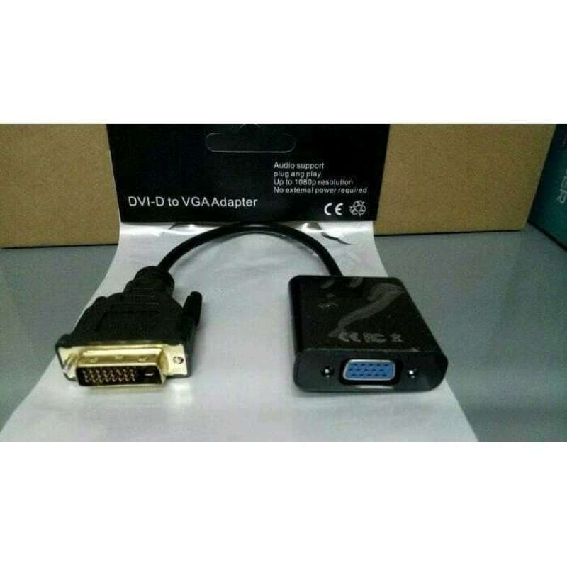 to VGA HDTV Converter Monitor Cable DVI 