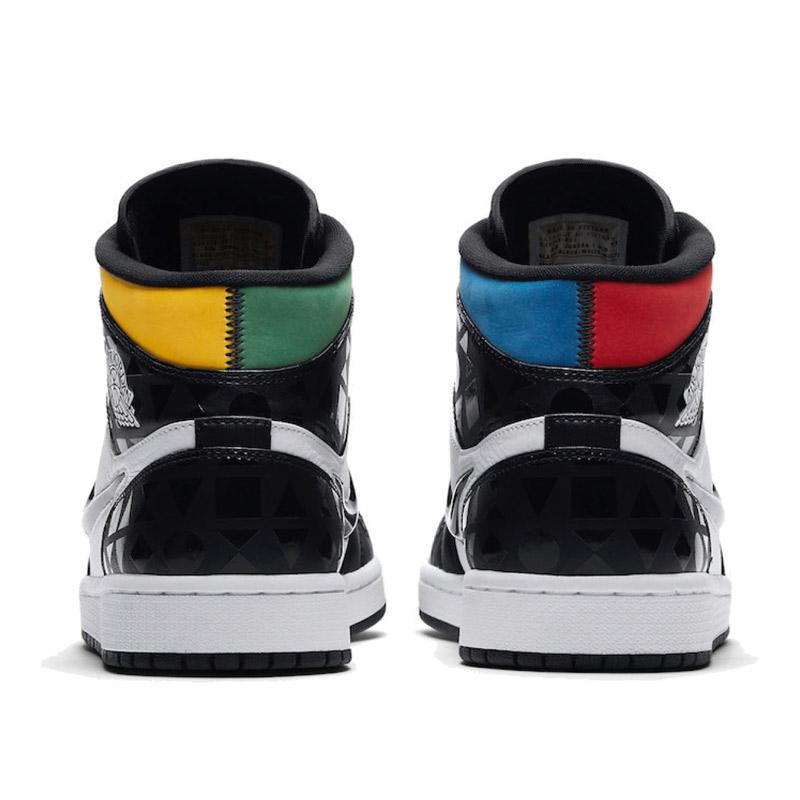 nike air jordan 1 mid quai54 2019 sepatu sneakers pria