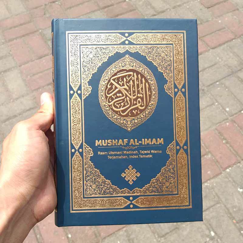 Jual Hilal Media Al Quran Mushaf Al Imam A5 Hc Rasm Utsmani Tajwid Warna Dan Terjemah Hm Buku Religi Online September 2020 Blibli Com