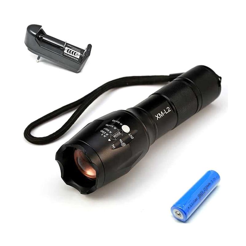 Jual Cree Xm L2 8000 Lumens Led E17 Baterai Charger Senter Online Oktober 2020 Blibli Com