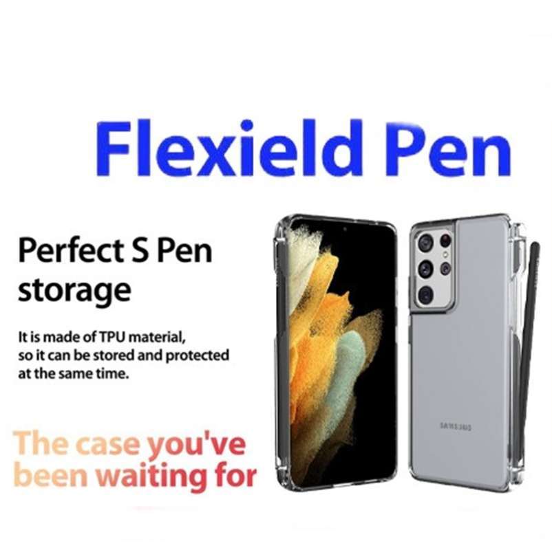 Jual Case Samsung Galaxy S21 Ultra Flexible Full Protective W/ S