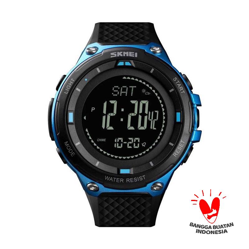 Jual Skmei Jam Tangan Pria Digital 1443 Biru Di Seller Aites Shop Cideng Kota Jakarta Pusat Blibli