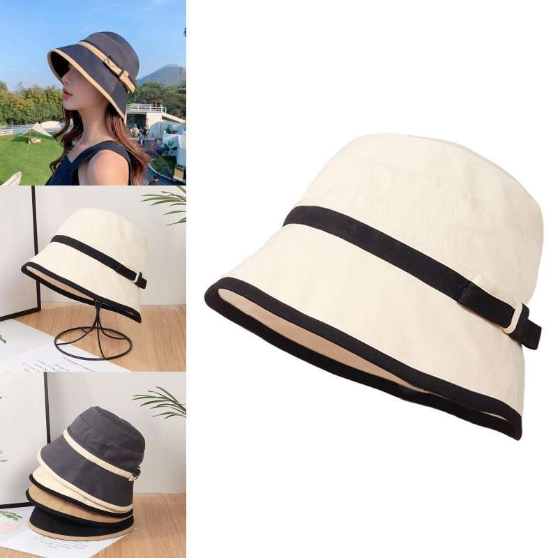 Promo Women Bucket Hat Ladies Cotton 