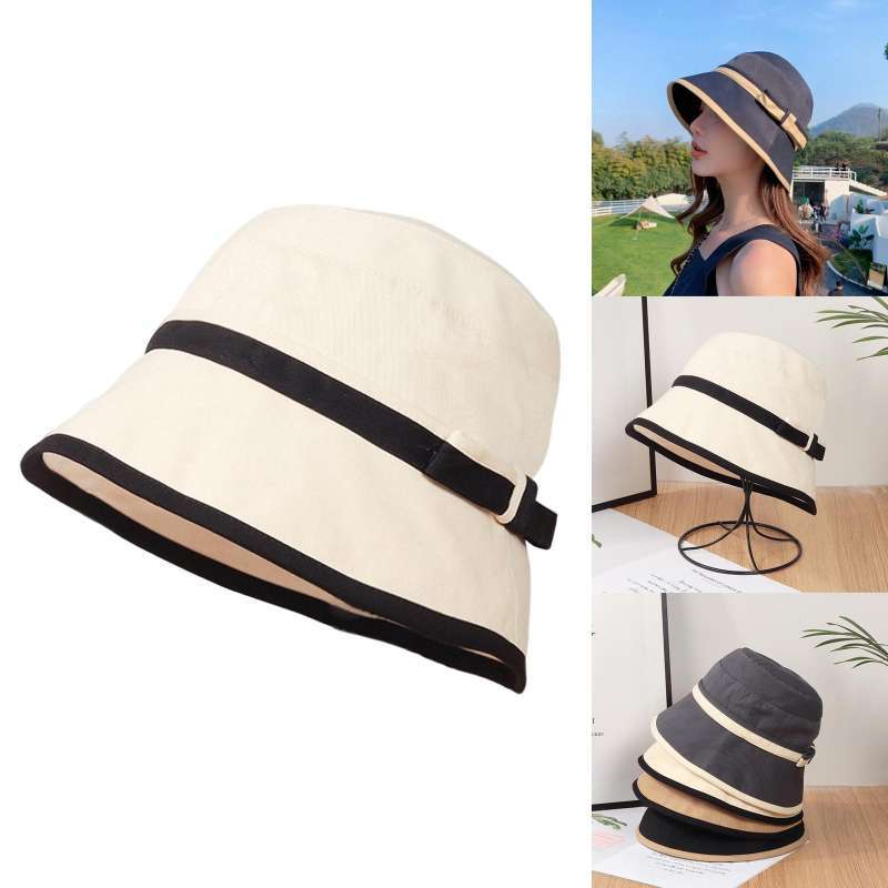 Promo Women Bucket Hat Ladies Cotton 