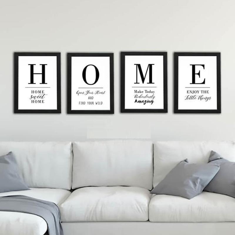 Jual Pajangan Dinding Rumah Home Sign Set Dekorasi Ruangan Hiasan Dinding Online Agustus 2020 Blibli Com