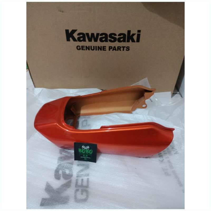 Jual Cover Body Belakang Ninja R Ss Orange Polos Kode 327 Di