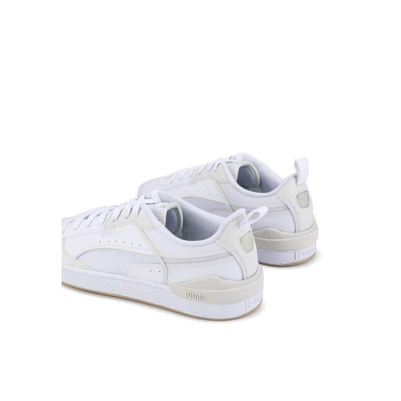 puma white velcro trainers