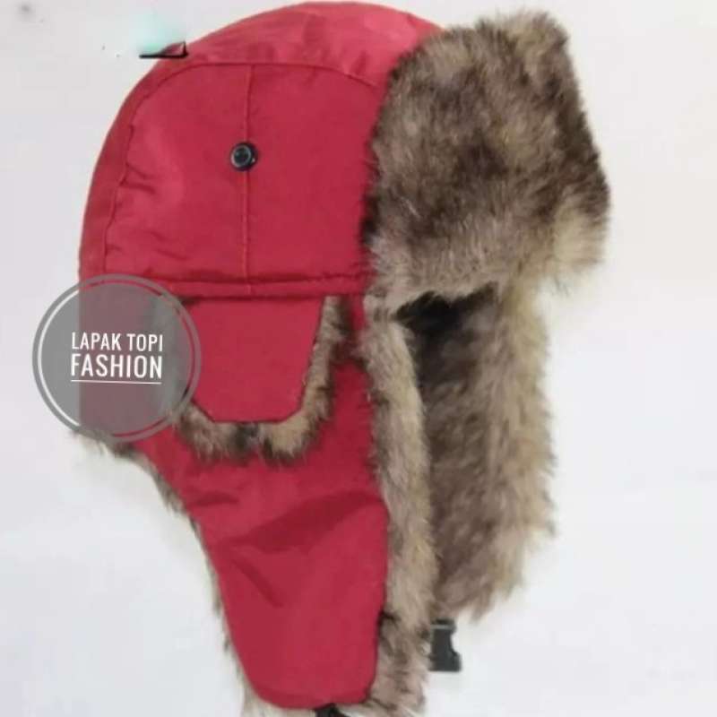 Promo TOPI RUSIA USHANKA WINTER HAT 