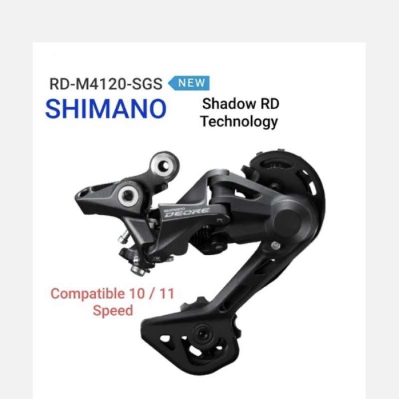 Jual RD Shimano Deore M 4120 SGS Compatible 10 11 speed di Seller