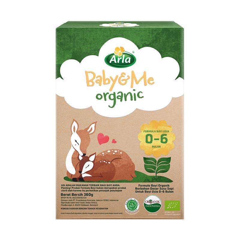 Jual Arla Baby Me Organic Susu Formula Bayi 0 6 Bulan 360 G Online Oktober 2020 Blibli Com