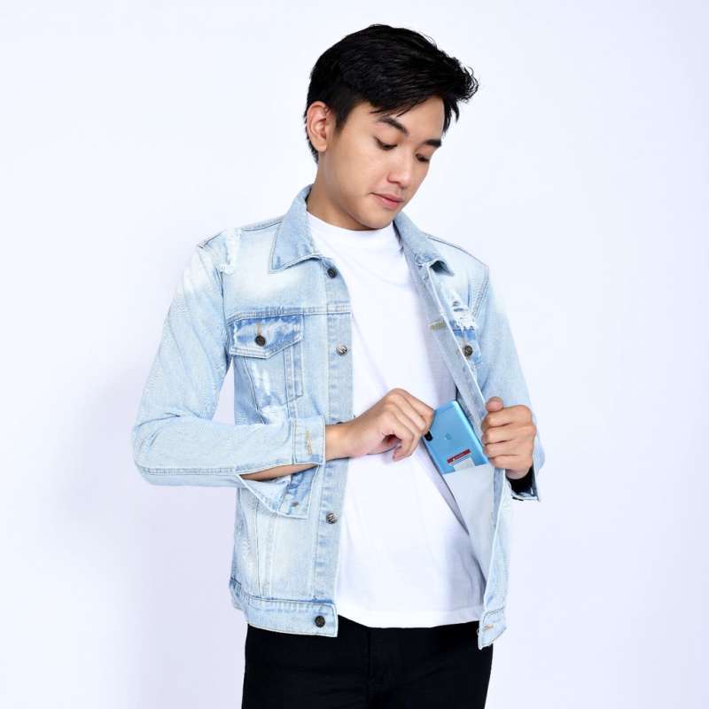 Jual Ripped Jeans Jacket Model Terbaru Harga Promo Maret 2024