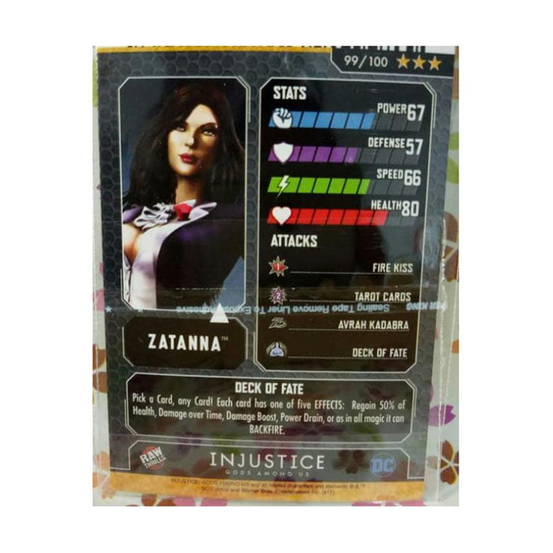 Jual Injustice Gods Among Us 99 100 Gold Card Zatanna Foil Online Oktober 2020 Blibli Com