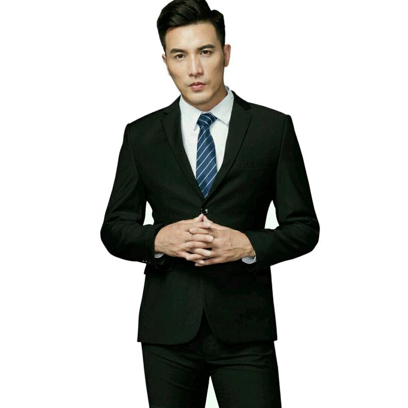 Jual Nikayu Semiformal Casual Premium Style Jas Pria Black