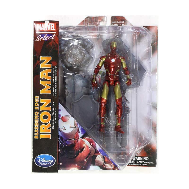 Jual Diamond Select Marvel Bleeding Edge Iron Man Action Figure