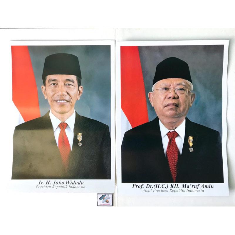 Jual Oem Foto Presiden Joko Widodo Wakil Presiden Ma Ruf Amin 2019 2024 Poster A4 Murah Mei 2021 Blibli