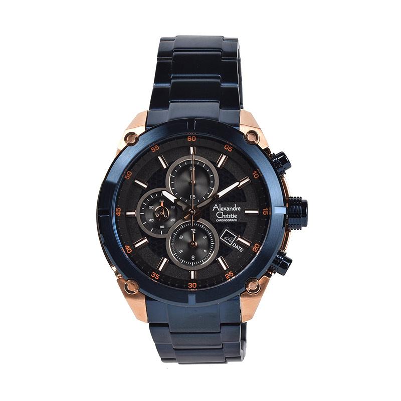Jual Alexandre Christie Chronograph Watch Stainless Steel