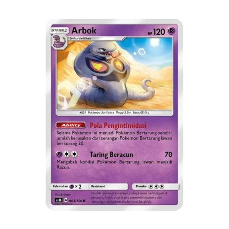 Jual Pokemon Arbok As2di 062 159 Card Game Terbaru Juli 2021 Blibli