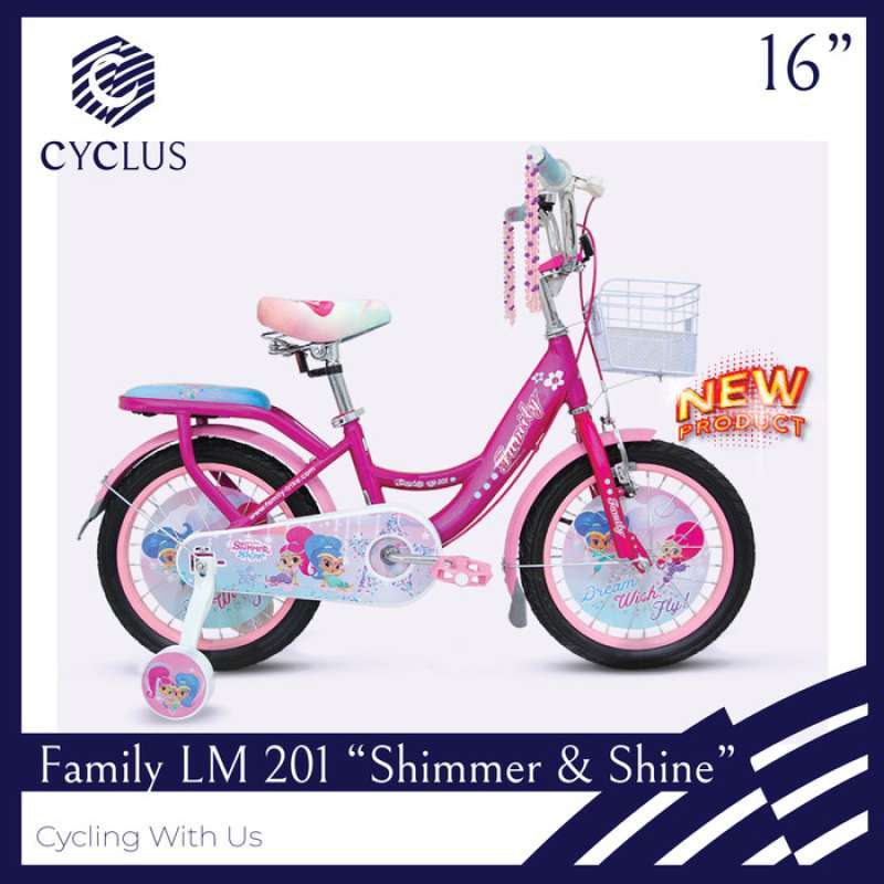Shimmer and shine 2025 16 inch bike