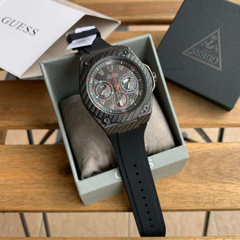 Promo GUESS W1048G2 Legacy Jam Tangan Pria Black Diskon 80 di