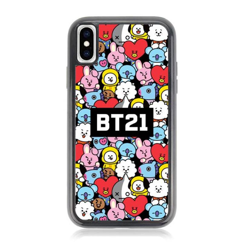 Jual Casing Iphone Xs Max Custom Hardcase Hp Bt21 Cute Wallpaper