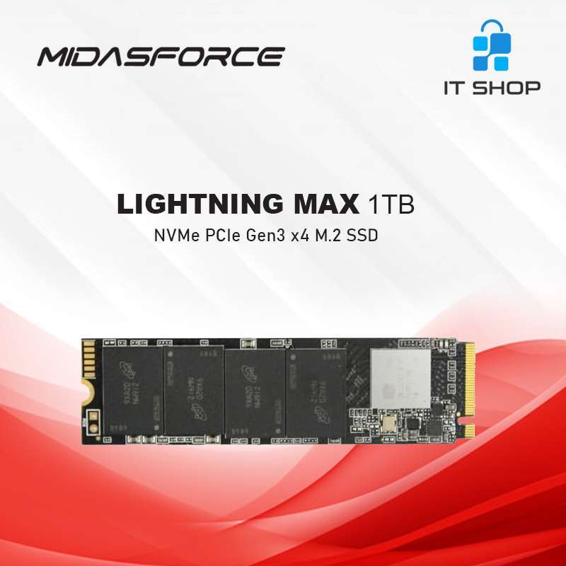 Jual Midasforce SSD NVMe Lightning Max 1TB di Seller IT Shop