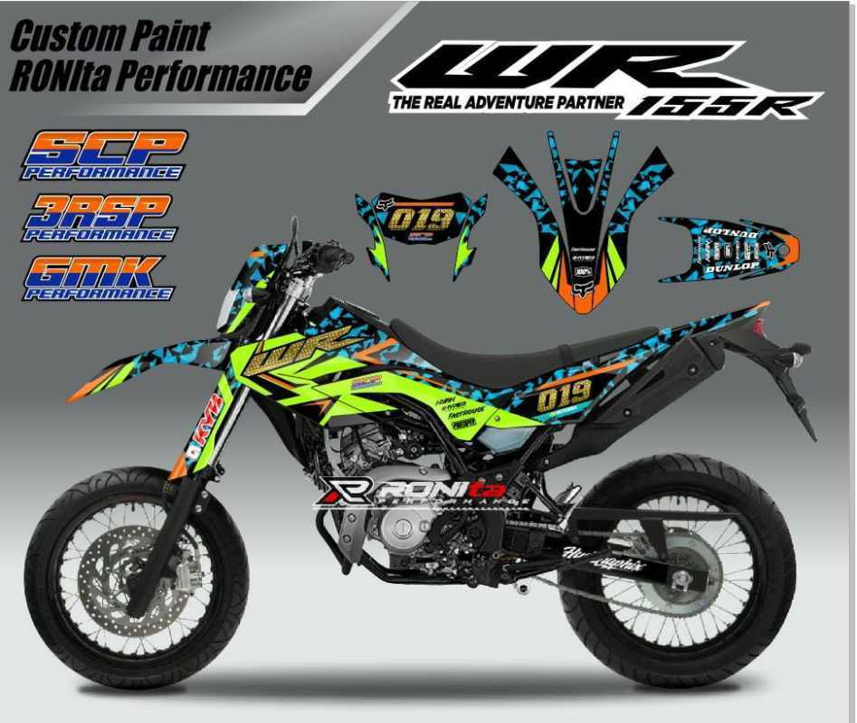 Jual Yamaha WR 155 R Sepeda Motor Custom VIN 2021 OTR