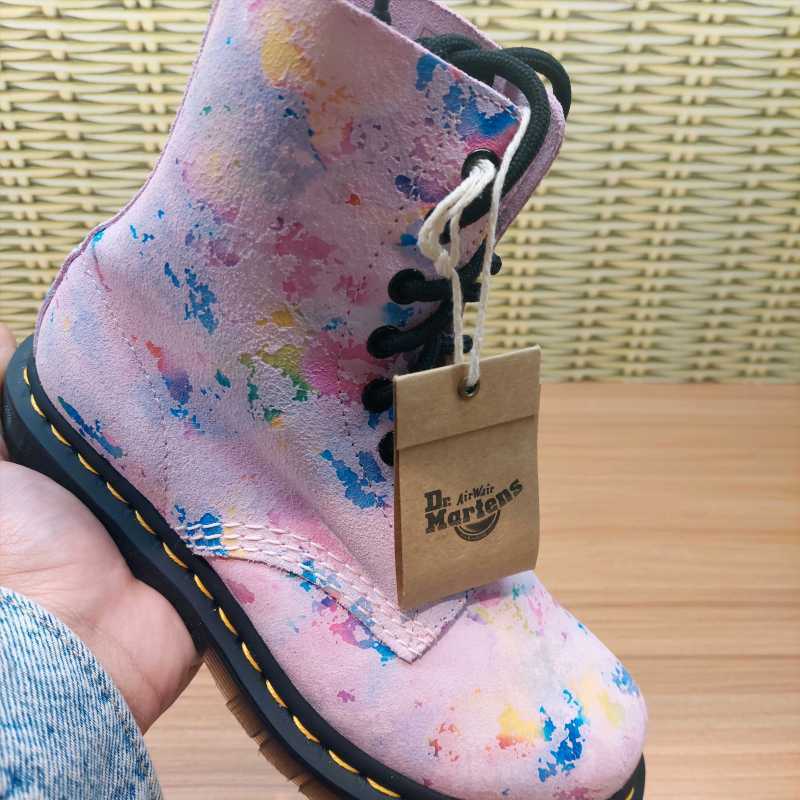DOCMART DR MARTENS 1460 PASCAL PINK CONFETTI 36 41 NEW ORIGINAL