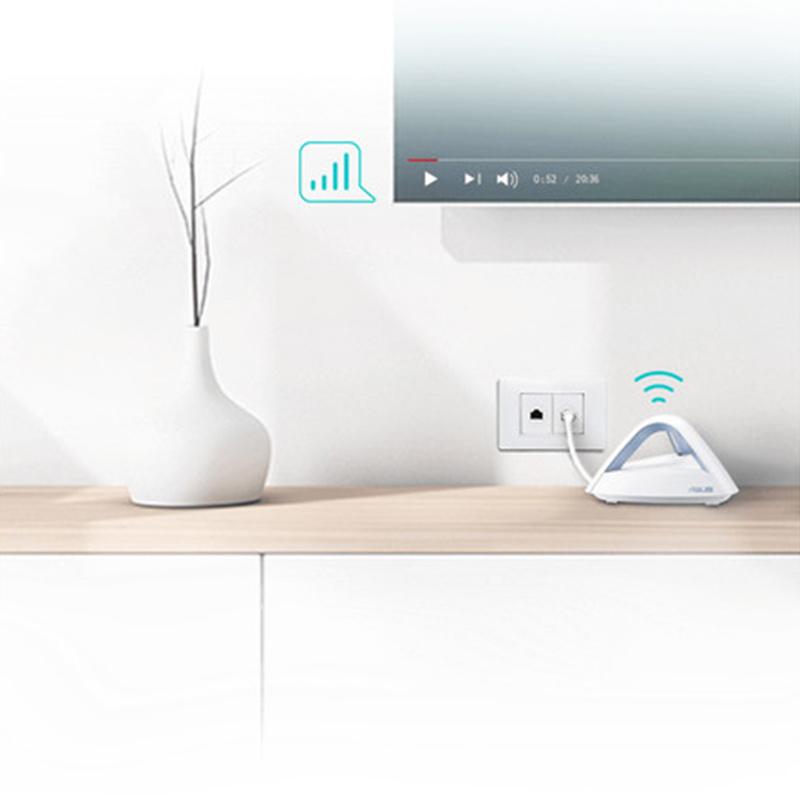 Jual Asus Lyra Trio 2 Pack Ac1750 Dual Band Whole Home Mesh Wifi System With Aimesh Support Aiprotection Online September 2020 Blibli Com