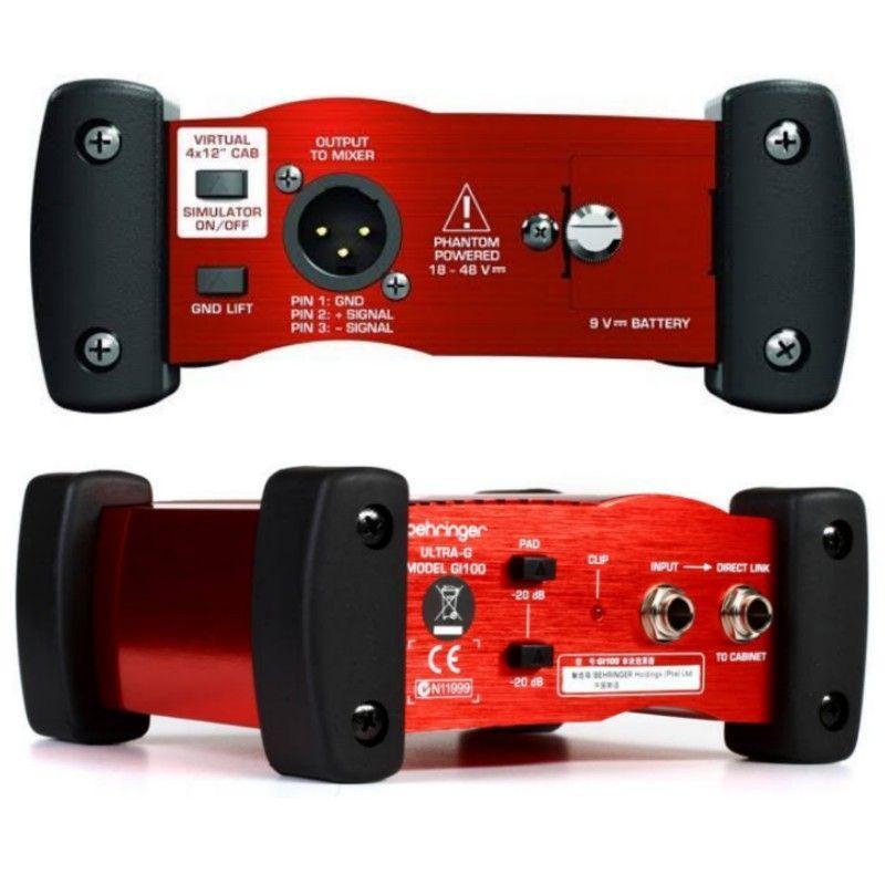 Jual Behringer Ultra G Gi 100 Guitar Direct Box Online Desember 2020 Blibli