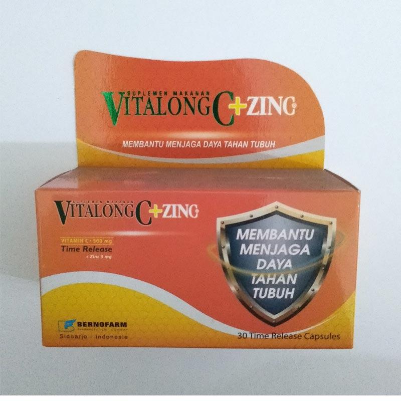 Jual Vitalong C Zinc Suplemen 30 Kapsul Terbaru Juli 2021 