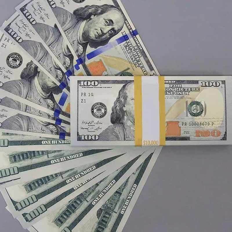 oem uang 100 dolar mainan edukasi 100 lembar