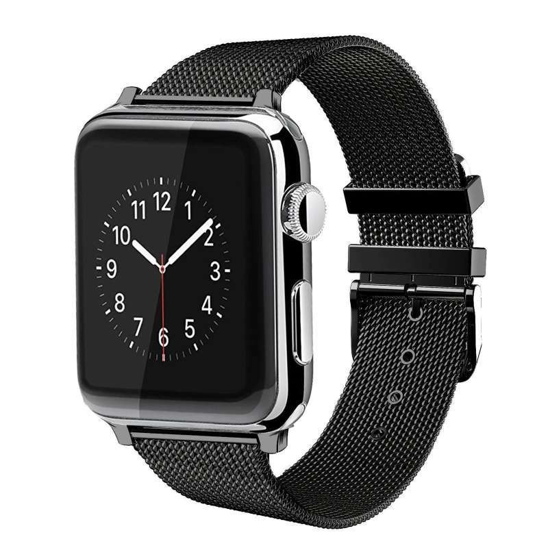 Finchy Stainless Steel Apple Watch 42mm 44mm Metal Milanese Replacement  Bracelet Wristband