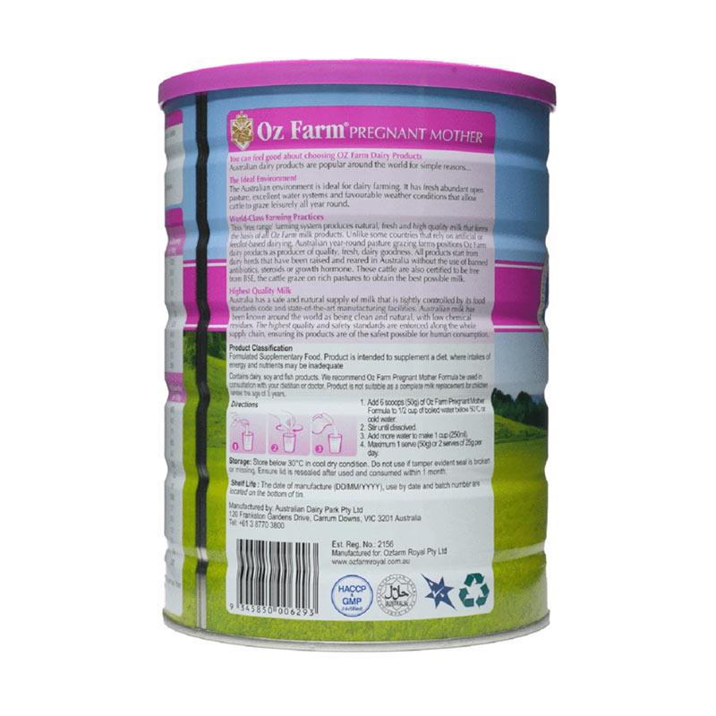 Jual OZ FARM Pregnant Mother Formula 900 g di Seller Global