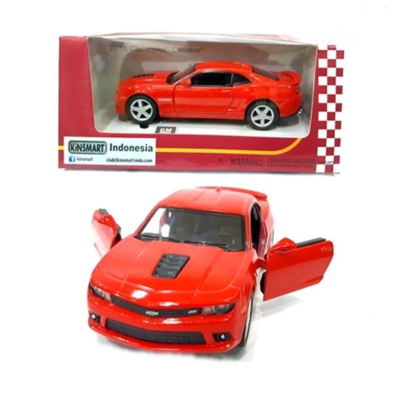 Promo Kinsmart 5383W Chevrolet Camaro 2014 Diecast Red 19 1 32