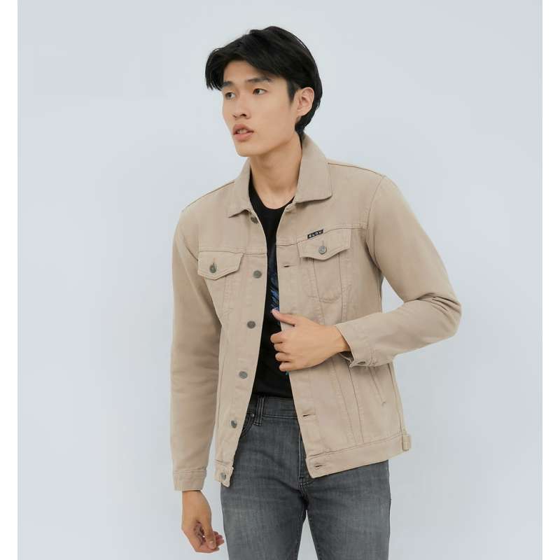 Promo KUROTA SHOP ATASAN JAKET PRIA DENIM JACKET CREAM L2224 Diskon 32% di  Seller kurota shop - Cijagra, Kota Bandung | Blibli