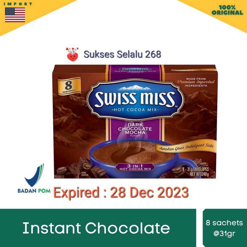 Promo Swiss Miss Dark Chocolate Mocca Made In USA Diskon 10 ...