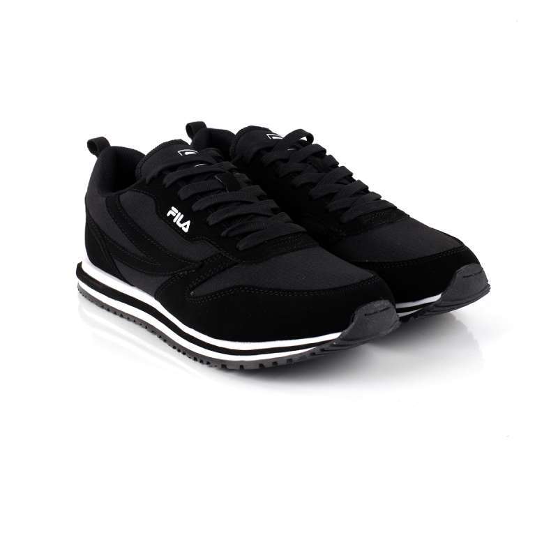 fila white black