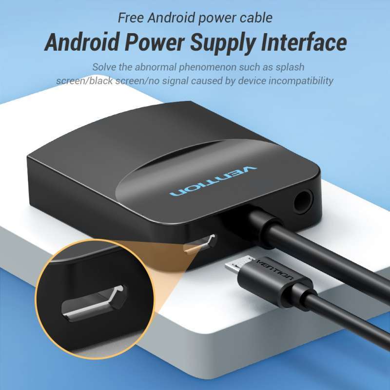 Promo Vention Konverter HDMI To VGA 