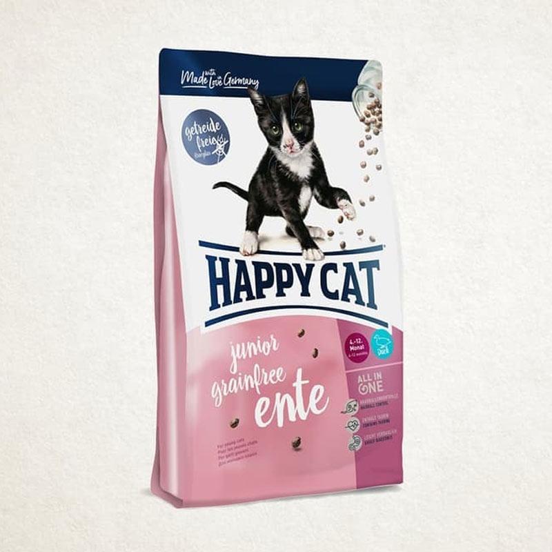 Jual Happy Cat Junior Grainfree Duck 4 Kg Makanan Kering Kucing