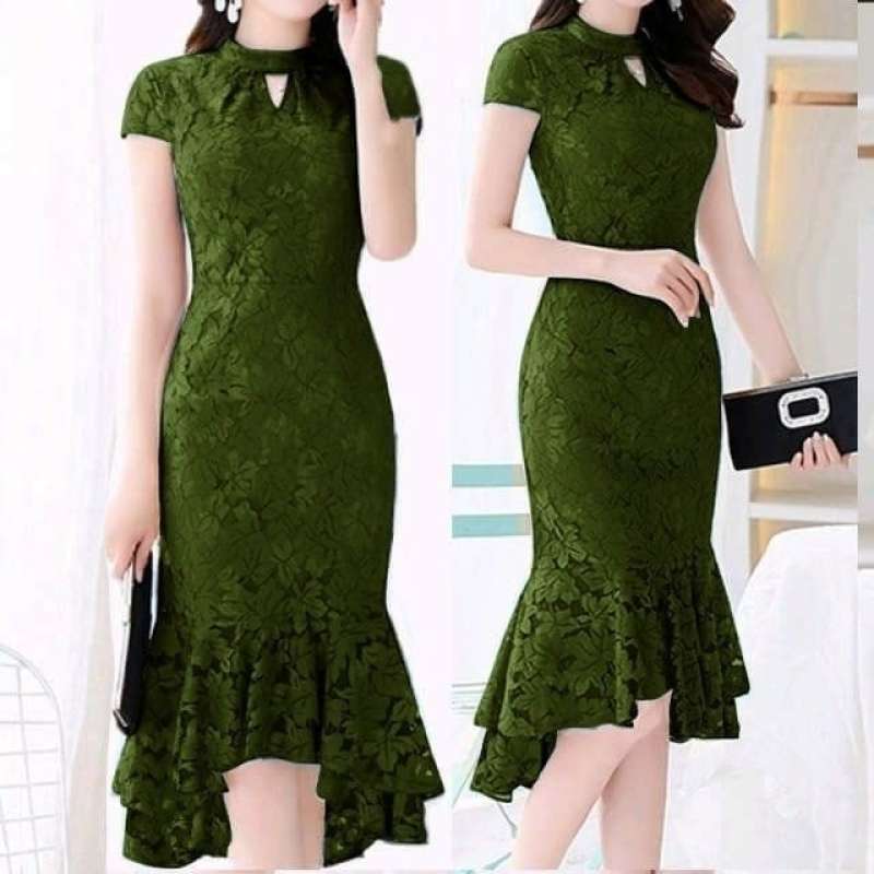 Promo Mini Dress Wanita Brukat Baju Pesta Brokat Casual Remaja Pakaian Korea Xl Army Diskon 5 Di Seller Victoria Grosir Kalideres Kota Jakarta Barat Blibli