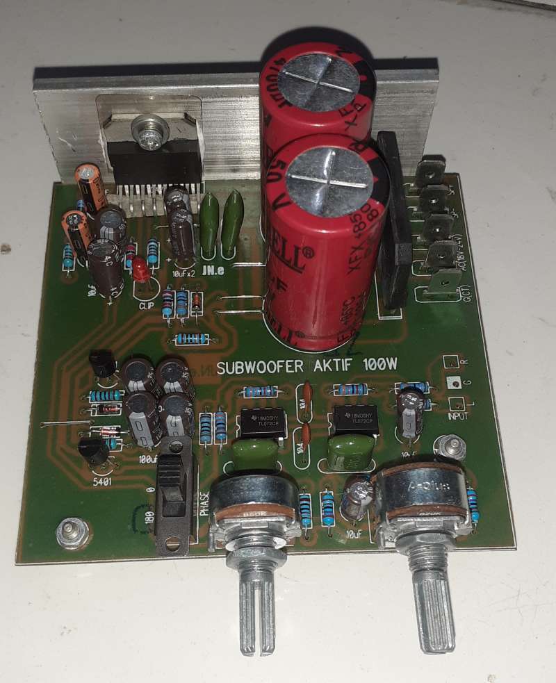 Tda7293 subwoofer sale