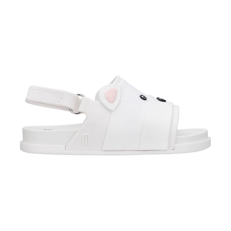mini melissa beach slide sandal bear