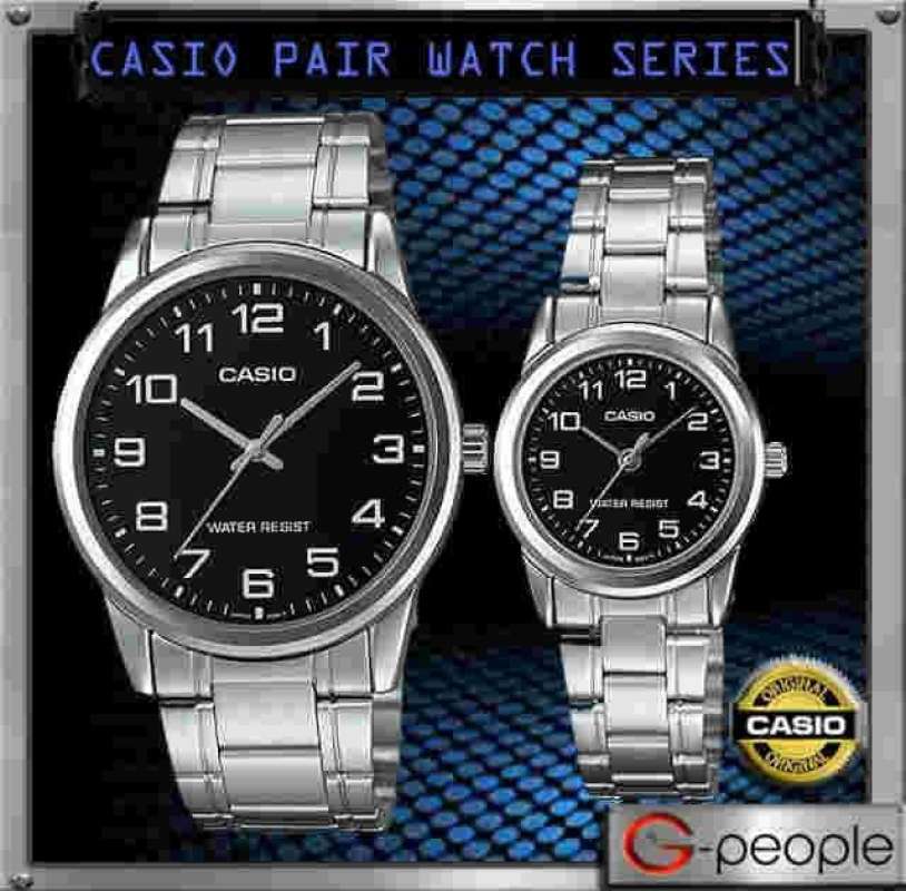 Jual Jam Tangan Casio Original Couple Harga Sepasang V001D 1B