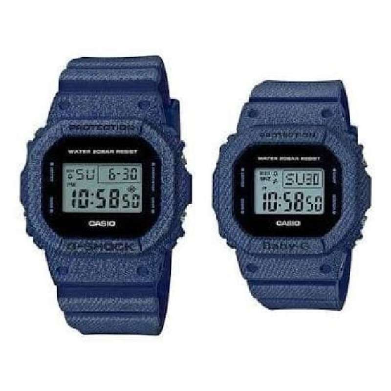 G shock denim couple on sale