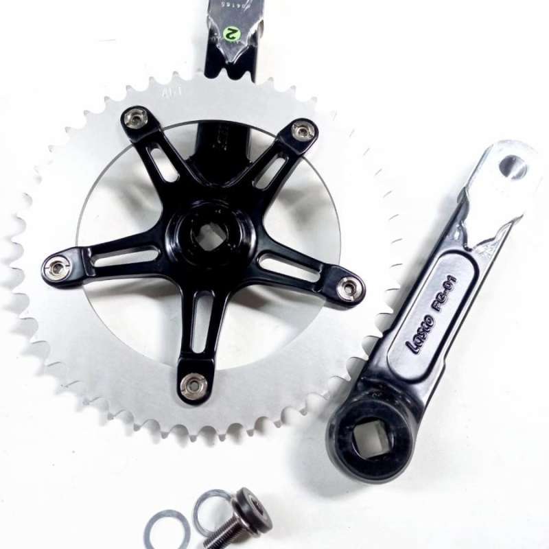 CRANK FIXIE LASCO CLASSIC SINGLE SPEED FG01 46T IN BOX