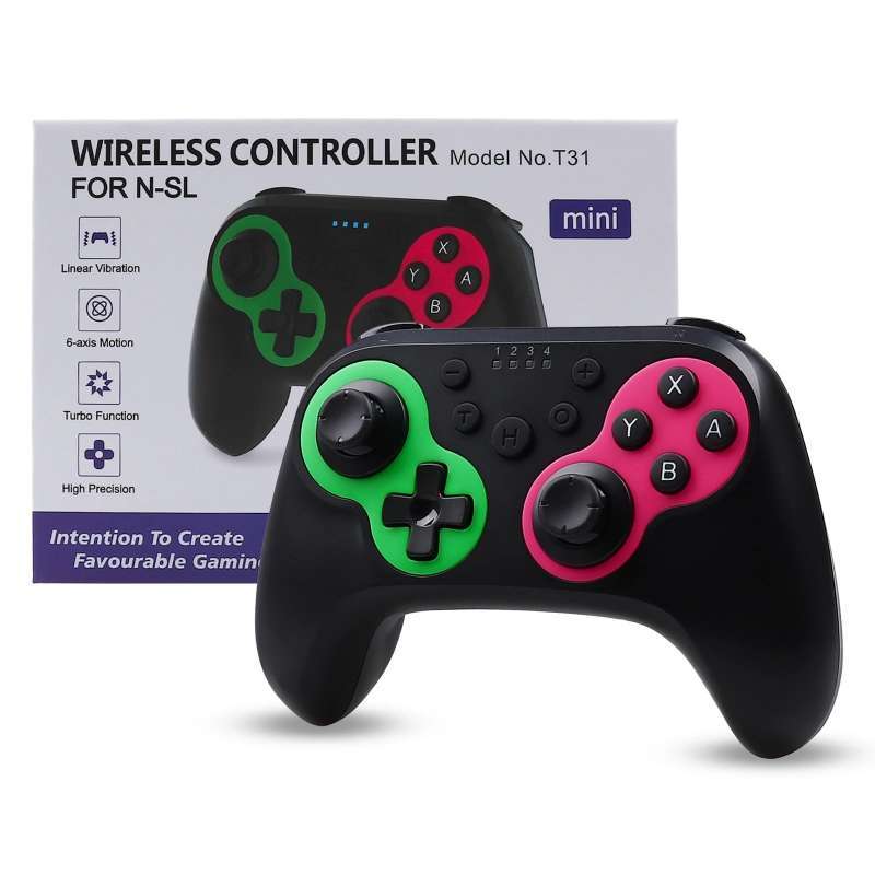 Wireless Pro Controller T31 Mini Support NFC for All Nintendo Switch