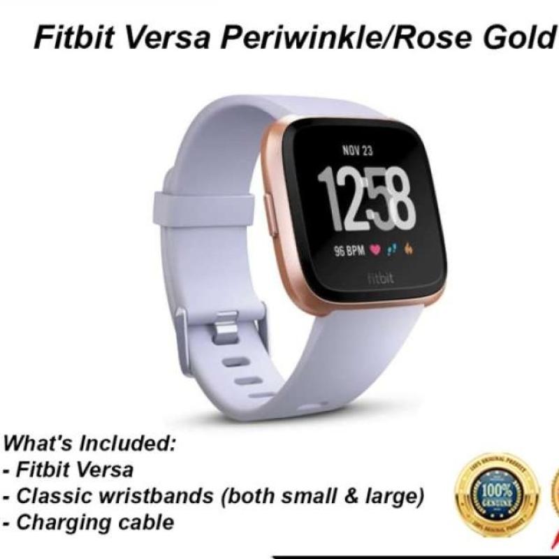 Fitbit versa sales periwinkle
